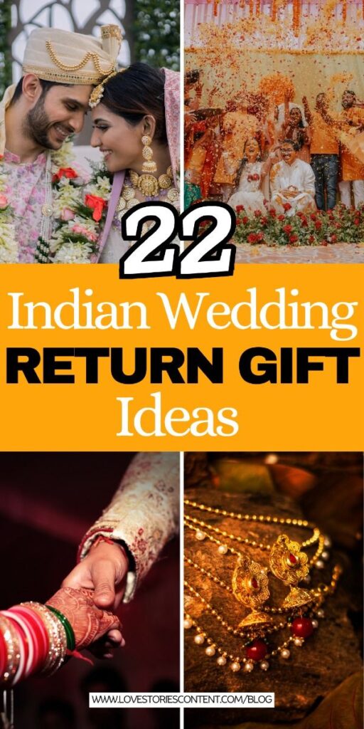 return gifts for indian wedding