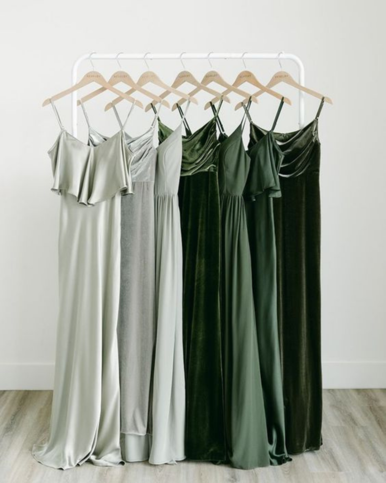 sage green bridesmaid dress ideas