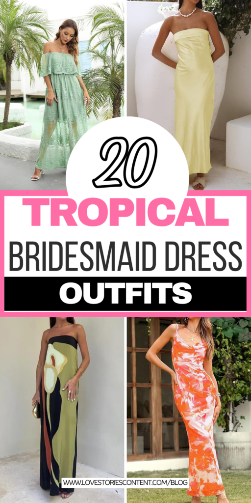 tropical-bridesmaid-dress-outfits