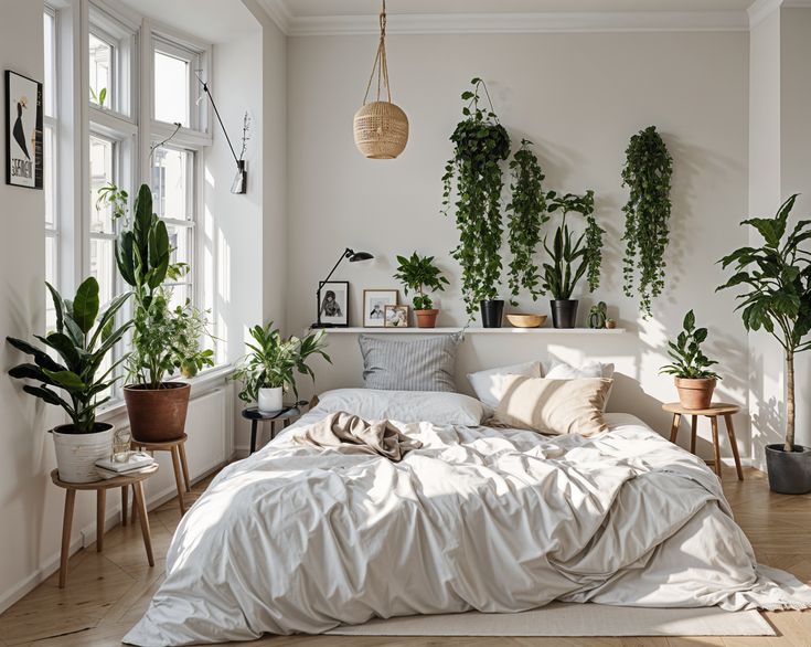 bedroom-decor-with-plants