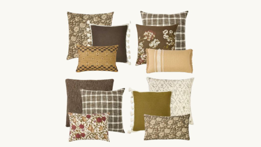 fall cushions combo