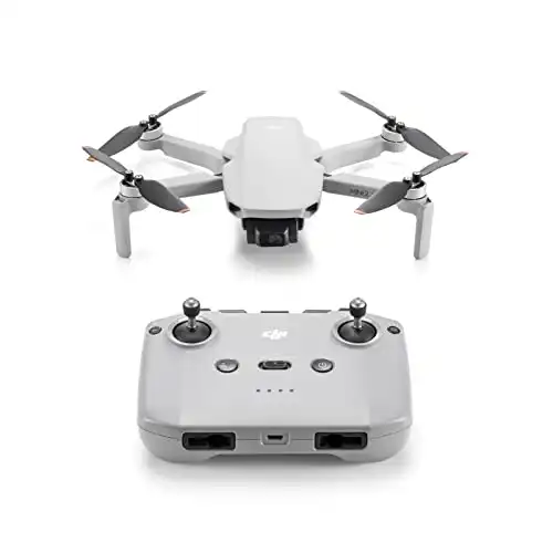 DJI Mini 2 SE, Lightweight and Foldable Mini Drone with QHD Video, 10km Video Transmission, 31-min Flight Time, Under 249 g, Return to Home, Automatic Pro Shots, Drone with Camera for Beginners