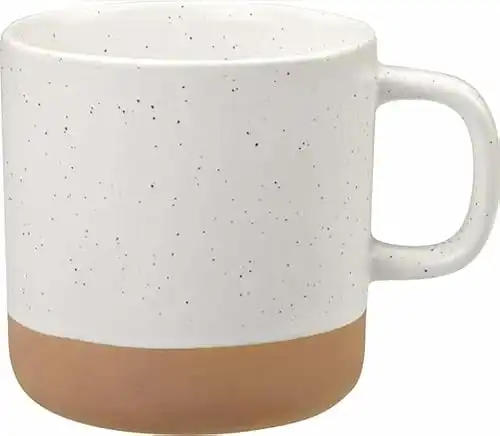 Unboxme Givenne Ceramic Mug 12oz - Trendy Gloss Body & Nature-Baked Base - Microwave-Safe Coffee Mug with Unique Artisanal Character - Ceramic Material - Perfect for Coffee Mugs and Coffee Cups