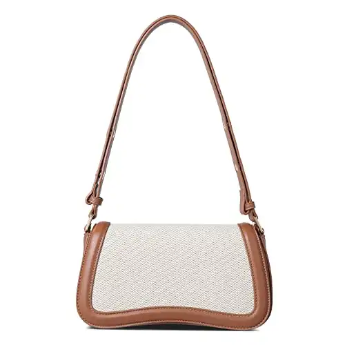 CLUCI Small Shoulder Bags,Crossbody Purses for Women Vegan Leather Handbag Clutch Hobo Purse