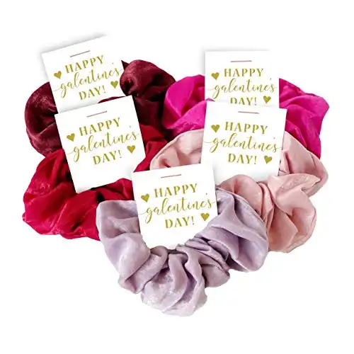 Galentine's Day Hair Scrunchies